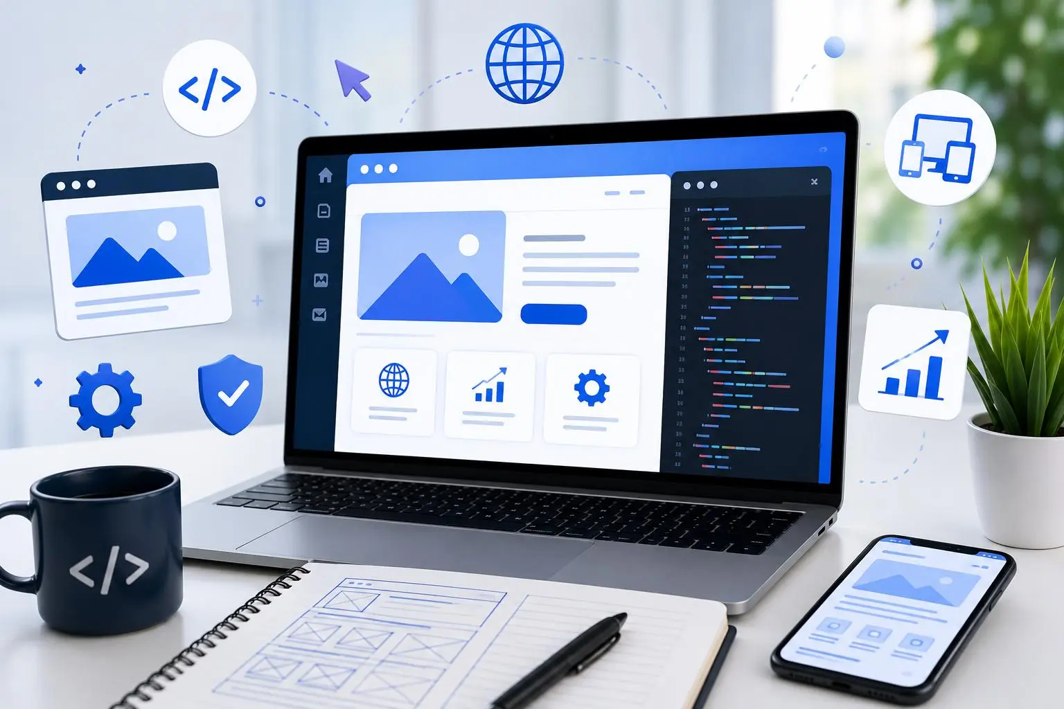 web development image cybreez image